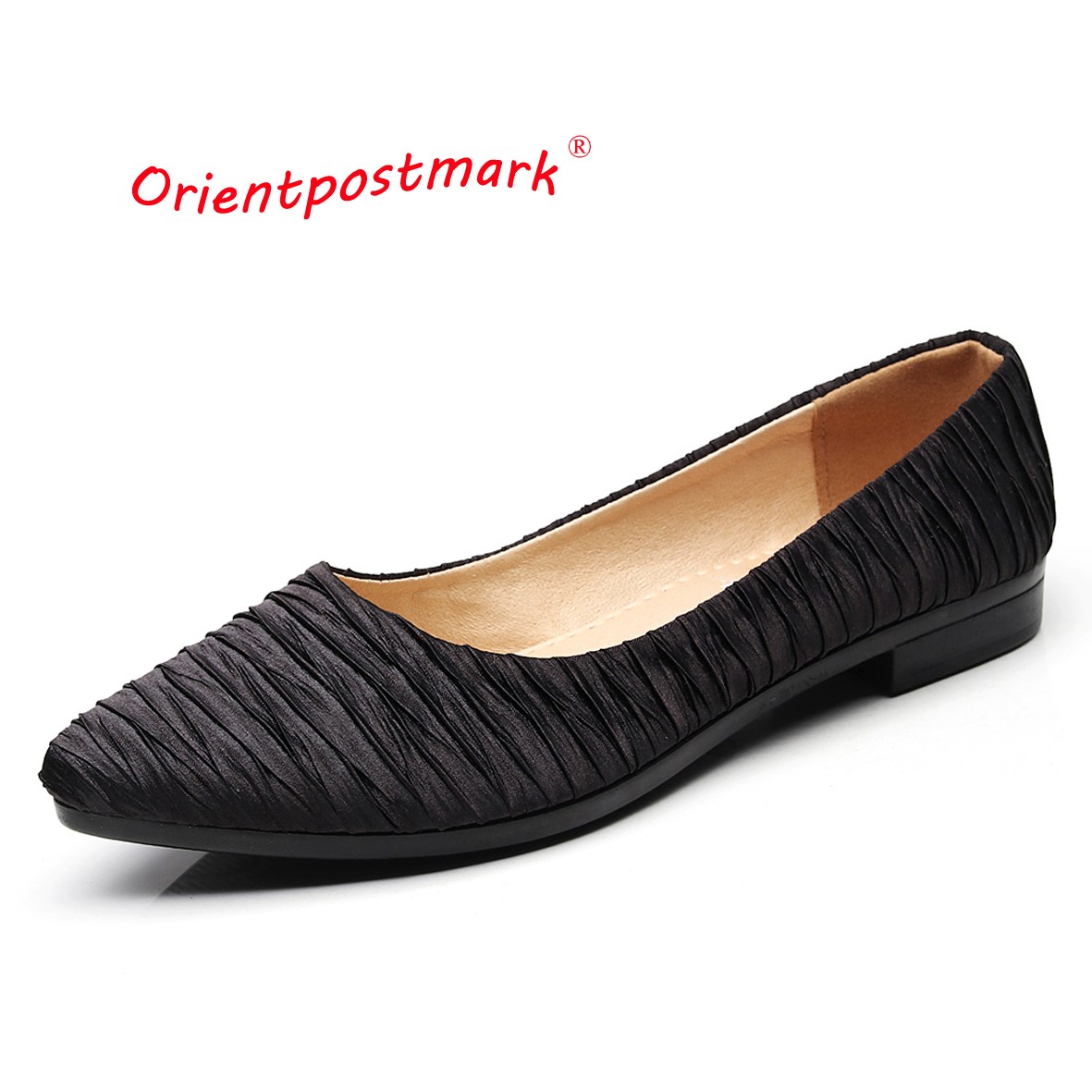 Orientpost-Women's Lace-Up Flat Moccasin Flats, Ballet Flats for Pregnant Women, Nautical Shoes