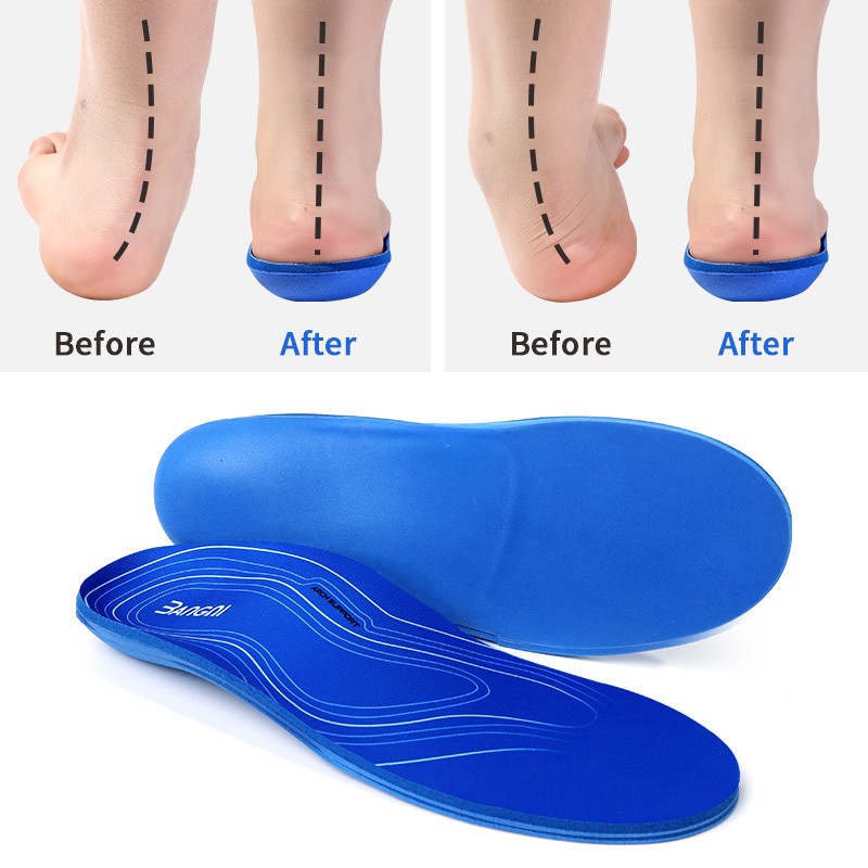 3ANGNI Orthotic Insoles for Shoes Arch Support Flat Feet Shoe Pad Women Men Orthotic Foot Care for Insoles Plantar Fasciitis
