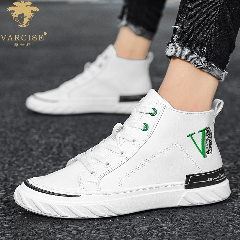 High-end fashion men's shoes casual shoes PU shoes men's outdoor sports shoes men's casual shoes