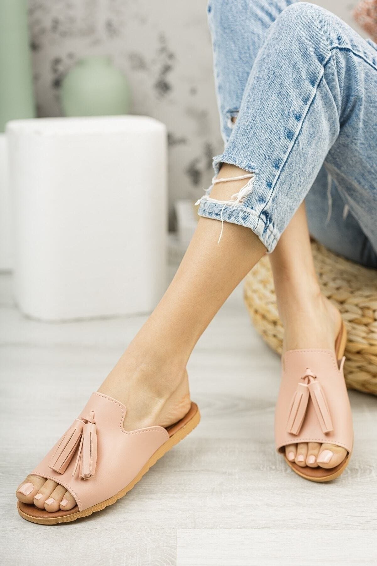 2022 New Designer Women Comfort Fashion Thick Platform Slippers Heels Shoes Eva Soft Sandals Non-Slip Slides