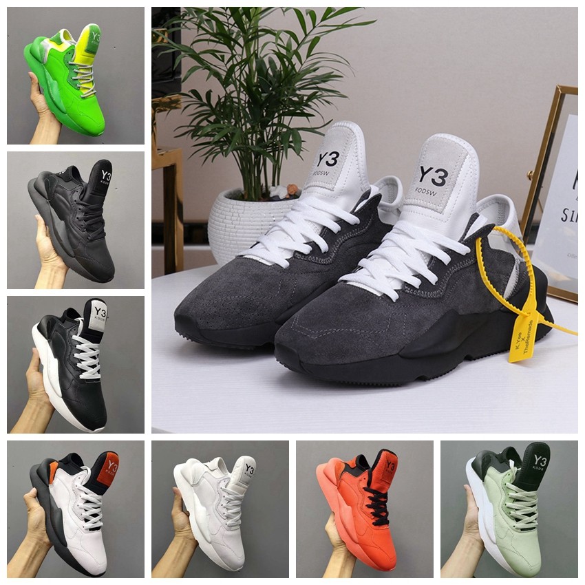 European and American fashion casual men's shoes Y3 FODSW real leather shoes KGDB Y3 sports lovers shoes running shoes