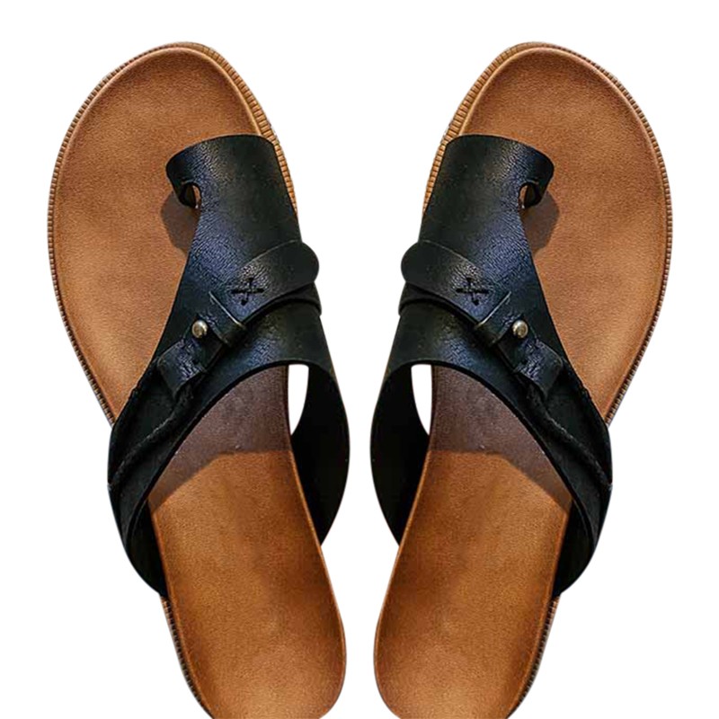 Women Sandals Open Toe Slippers Bottom Off Beach Flat Beach Shoes Sandalias Plus Size 43 zandalias de mujer de moda 2021
