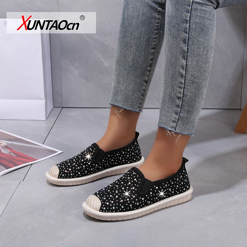 2022 Summer Fashion Women Sneakers Casual Shoes Female Mesh Flat Shoes Breathable Trainers Ladies Loafers Femme Tenis Feminino