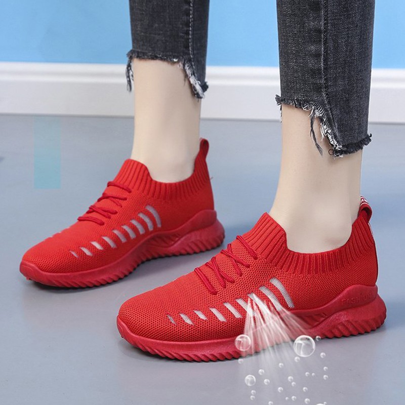 Lucifer Lightweight Breathable Flat Sneaker Women Spring Autumn Hollow Out Walking Shoes Woman Comfortable Non-slip Sneakers 2022