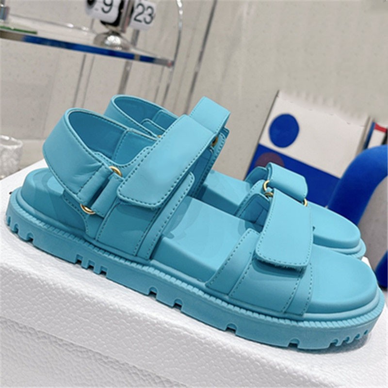 Blue Sandals Dad Shoes Women Gladiator Flat Ladies Sandals Color New Sandalias De Mujer Hawk Shoes For Women Summer 2022