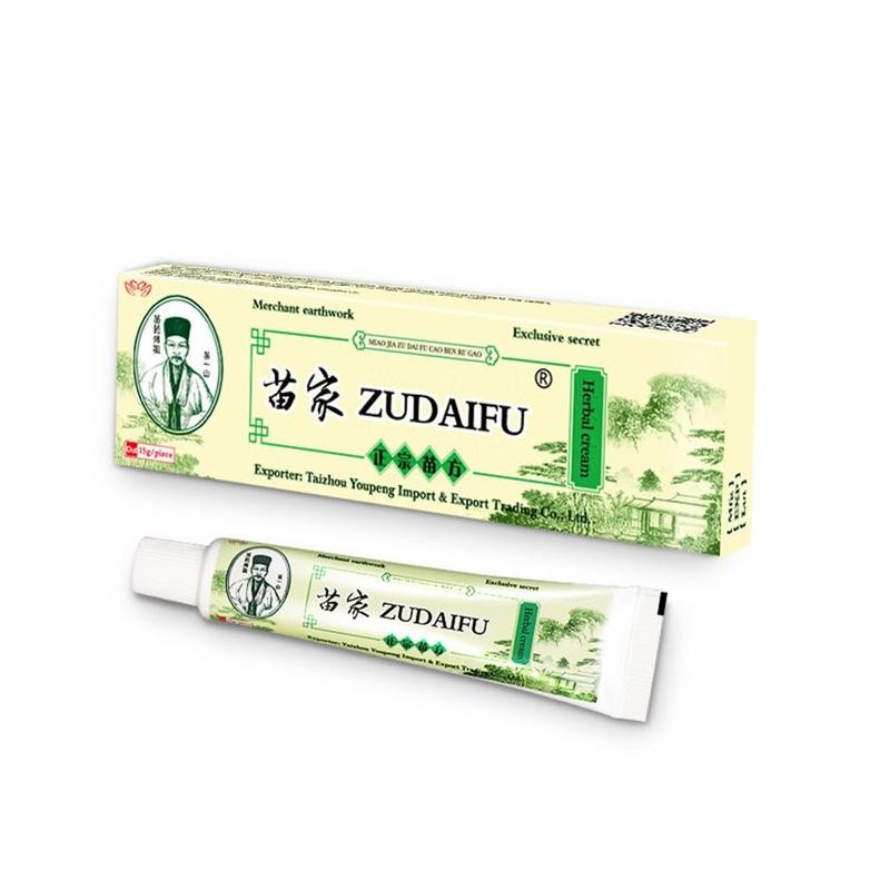 Hot Sale 1pc Yiganerjing Zudaifu Body Psoriasis Cream 15g (without box)