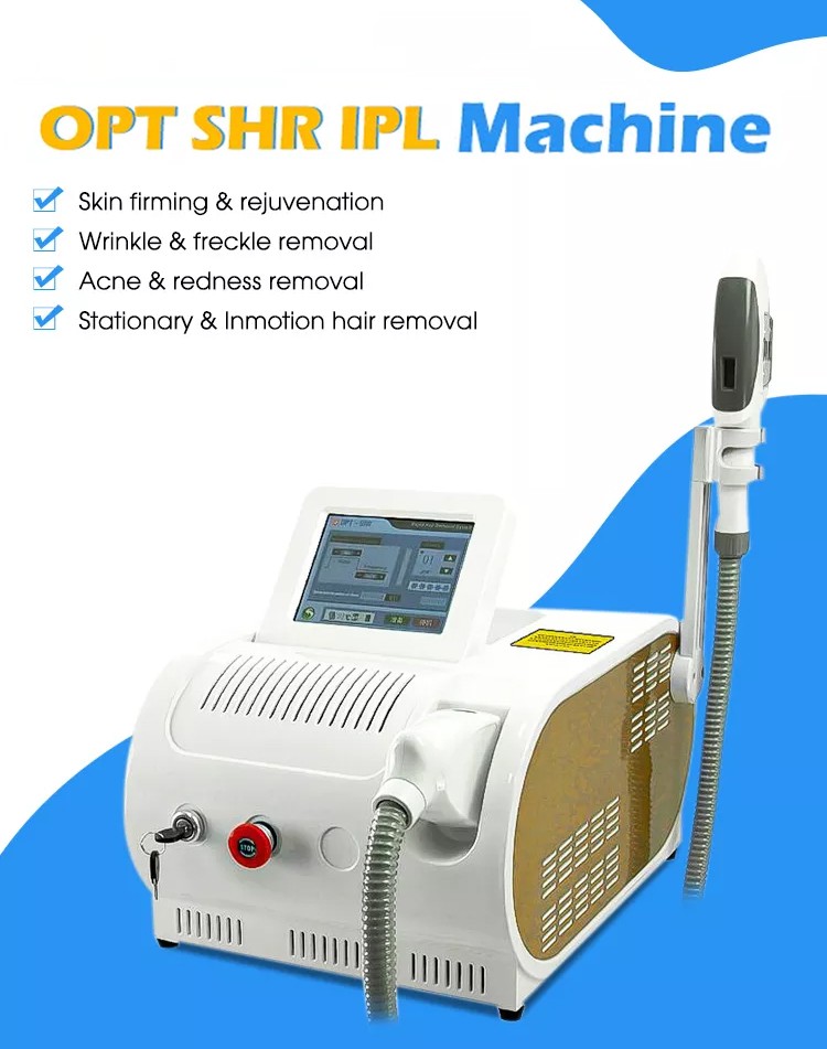 Multifunction OPT SHR IPL Laser Hair Removal Device Skin Rejuvenation Home Use Beauty Language Device And Logo Customization