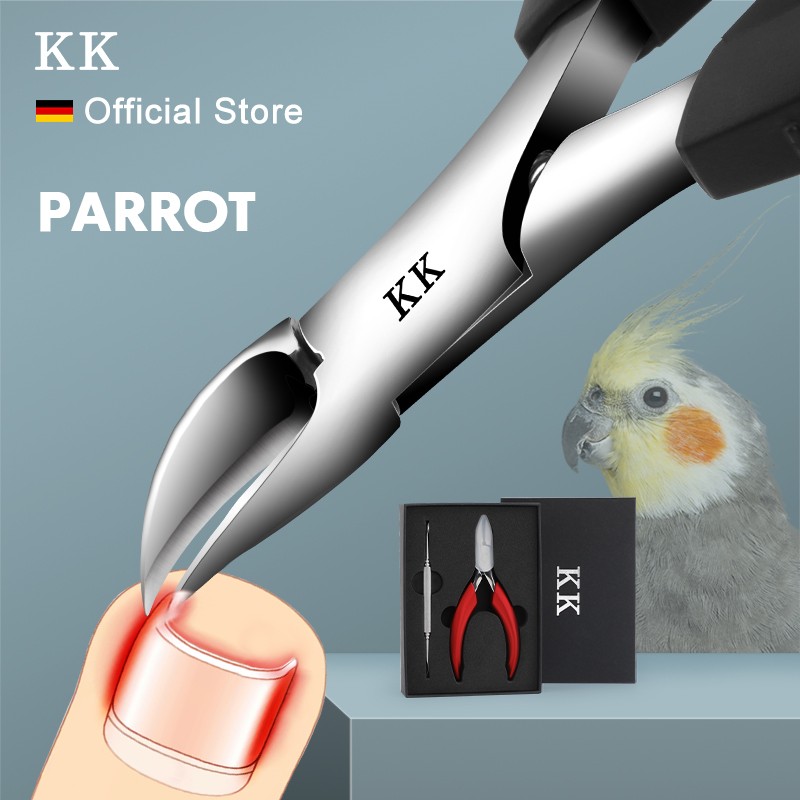 KK Pliers Stainless Nail Clipper Professional Anti Splash Ingrown Paronychia Manicure Correction Tool Pedicure Scissors Foot Care