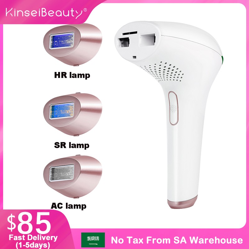 IPL Laser Hair Removal Machine Laser Epilator Permanent Hair Removal Bikini Artificial Hair Removal Machine 500000 Flash