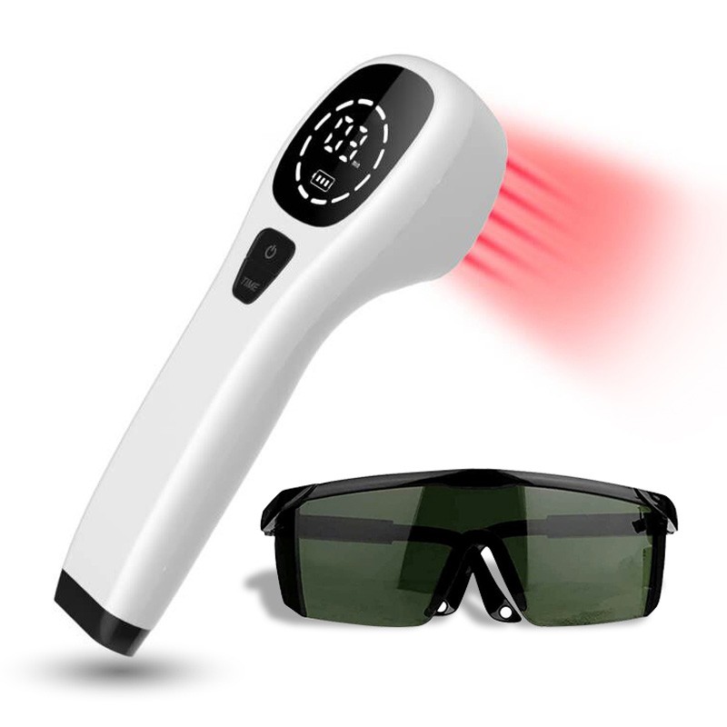 Portable Laser Therapy Device Home Health Care 650nm 808nm Red Light Therapy Device Pain Relief Therapy Knee Shoulder Back Pain Laser