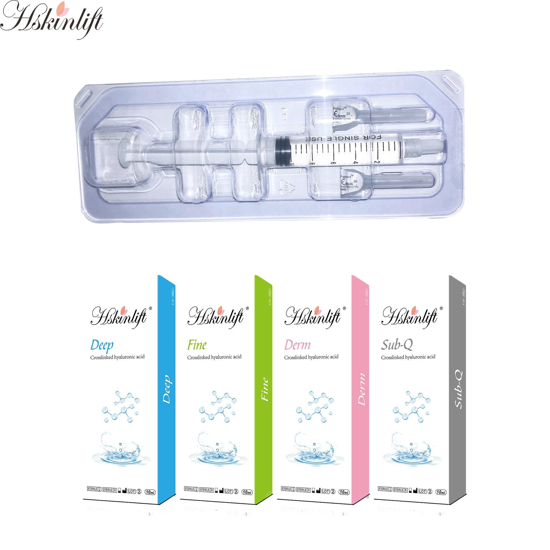 Wholesale Price Cross Linked Hyaluronic Acid Dermal Filler Injection For Lip Nose Cheek Breast Buttock Augmentation