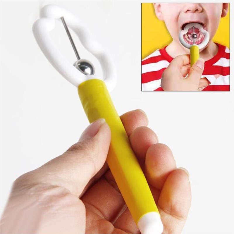 Children Child Tongue Tip Exerciser Tongue Training Tool Exercising Tool Mouth Tongue Tip Exerciser Trainer Oral Muscle