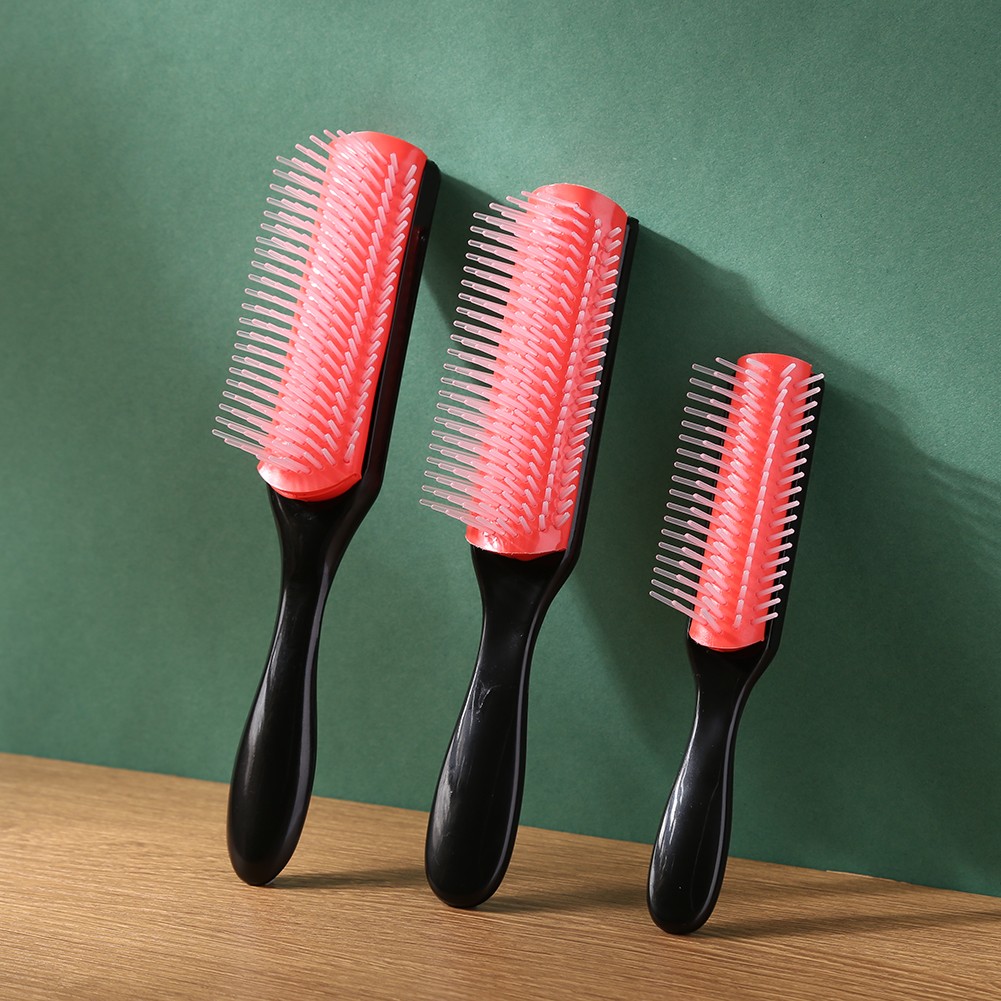 Salon Detangling Brush For Curly Hair Non-slip Hair Brush Comb Scalp Massage Brushes Professional Salon Styling Tool