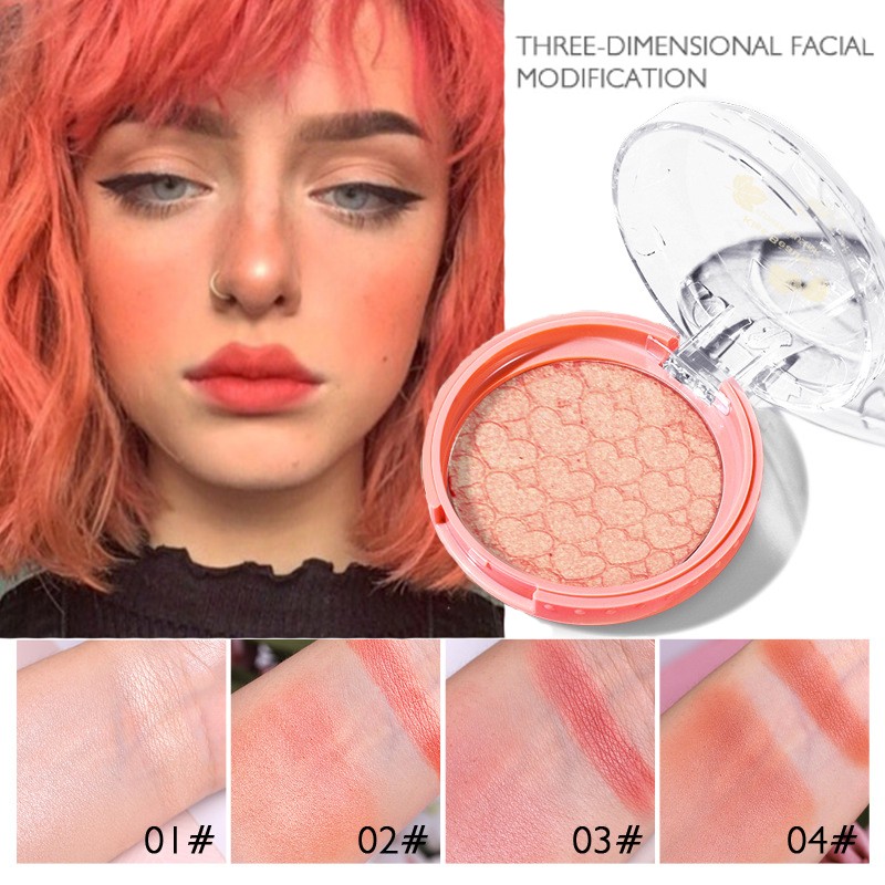 Multifunctional Makeup Palette Face Blusher Lightweight Matte Eyeshadow Palette Natural Face Blusher