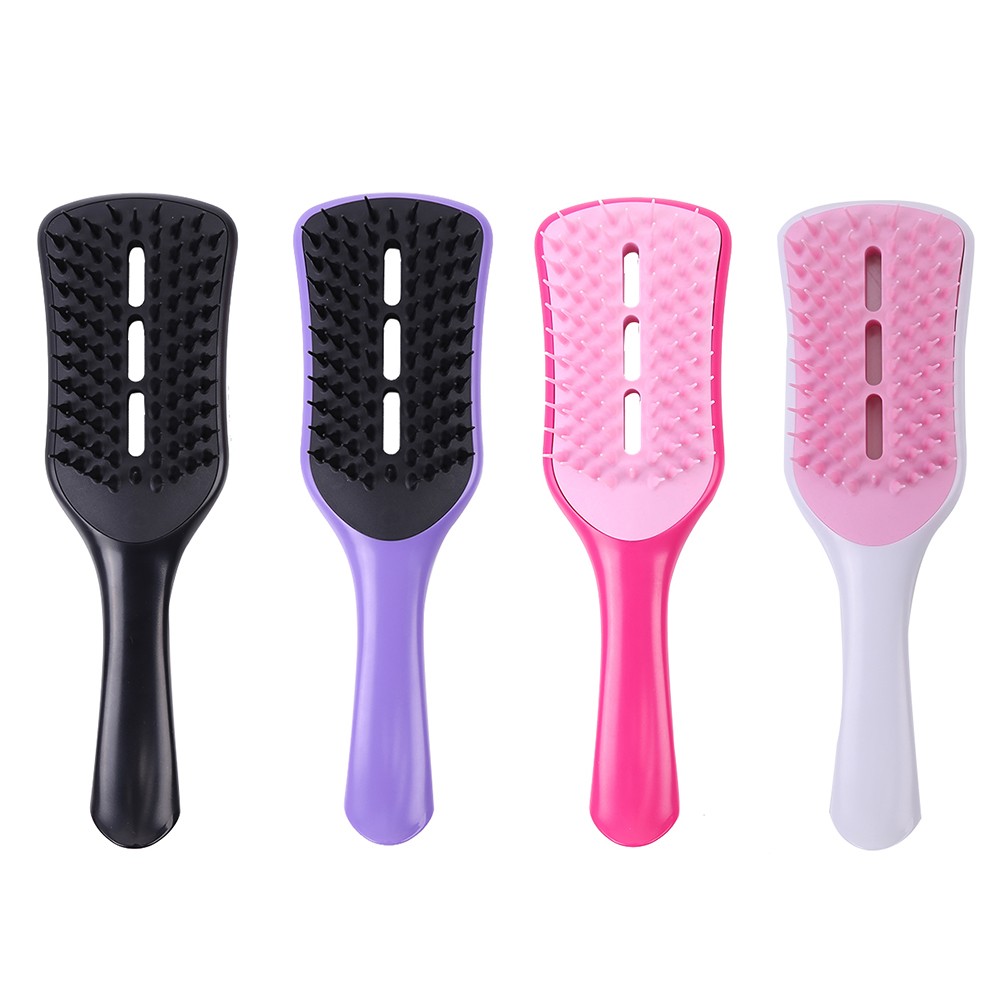 Anti-static Comb Hollow-out Scalp Massage Hair Brush Styling Detangle Shower Combs for Salon Barber Styling Tools