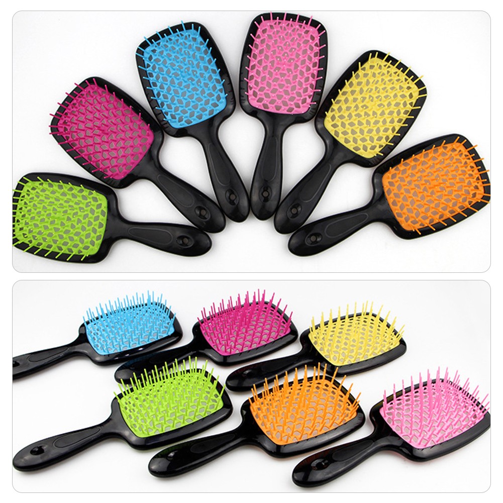 Hollow Air Cushion Massage Comb Straight or Curly Hair Brush Hair Care Accessories Anti-static Comb for Hair Styling