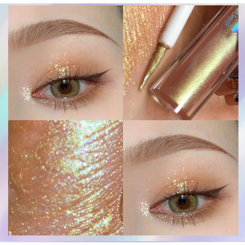 New Eyeshadow Glitter Waterproof Eyes Make Up Full Professional Pigment Liquid Shadow Beauty Makeup Cosmetics