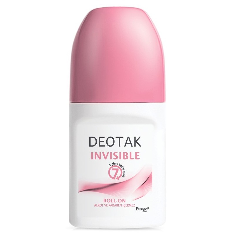 3pcs DEOTAK invisible roll on women 35ml