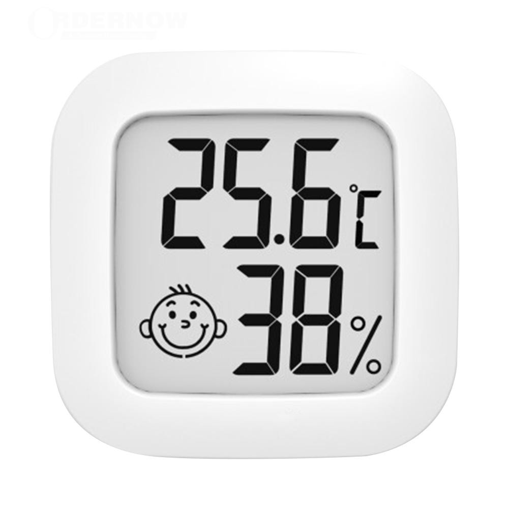 Ondoor thermometer/hygrometer easy to read mini thermometer accurate measurement instrument practical easy to install