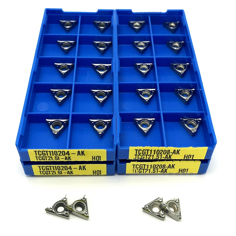 TCGT110204 TCGT16T304 TCGT16T308 Aluminum Turning Tool Carbide Insert CNClathe Tool Turning Insert for Aluminum Processing