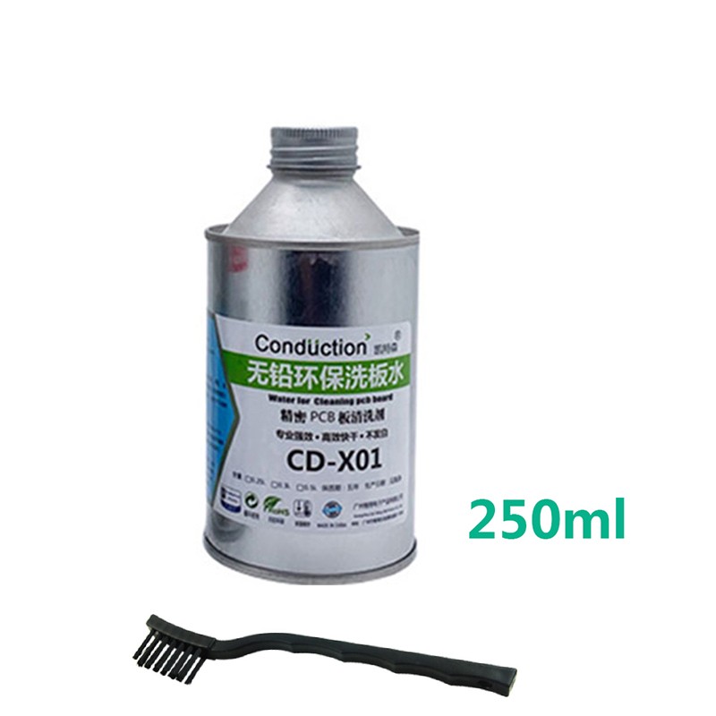 PCB Liquid Surface Cleaner Safe and Effective for All Surfaces Motherboard Liquid for Mobile Phone Motherboard Cleaning Flush Cleaning BGA Soldering Repair Tools 250ml