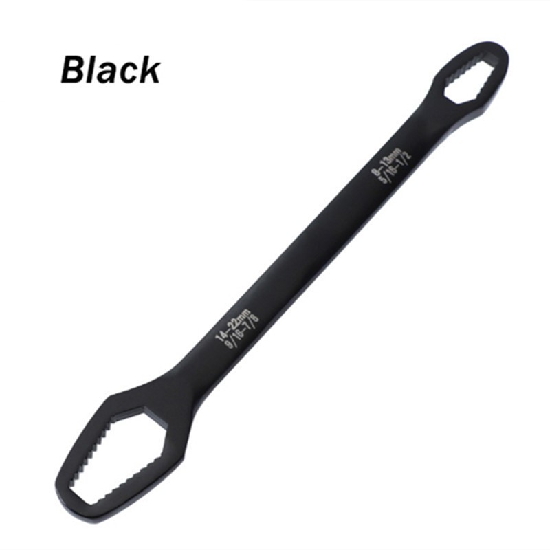 Universal Torx wrench double-headed self-tightening adjustable glasses wrench 8-22mm board both ends special shaped multi-purpose