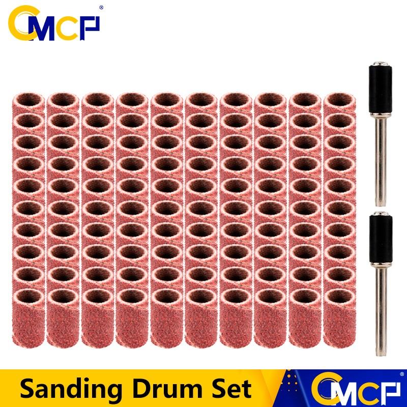 CMCP - Sanding Discs for Dremel, 100mm, #80 #120 #6.35, Abrasive Tools, Sanding Disc Set