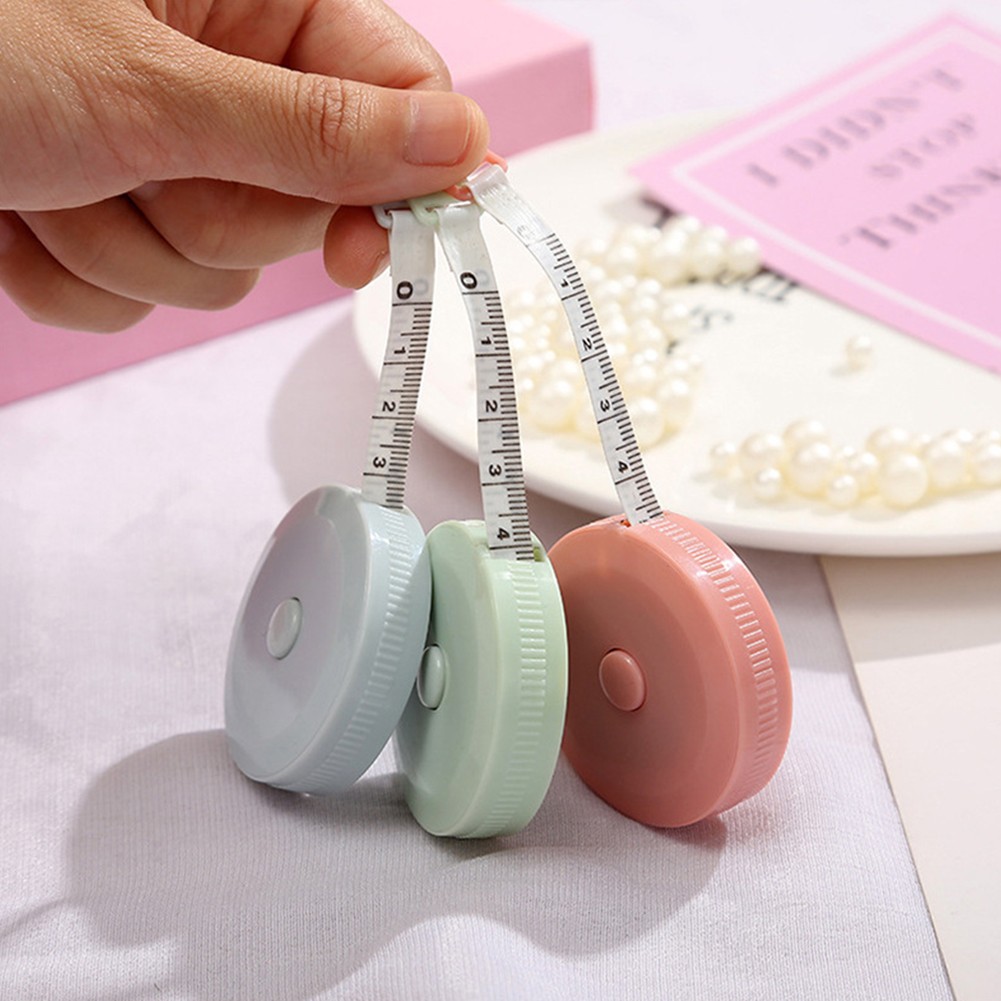 Body Measuring Tapes Automatic Telescopic Tape Measure Film For Metric Centimeter Tape 1.5m/60inch Sewing Tailor Meter