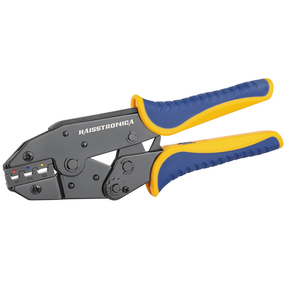 Haisstronica Crimping Tool Heat Shrink Connectors AWG 22-10 , Available For Nylon Connectors Electrical Connectors HS-8327