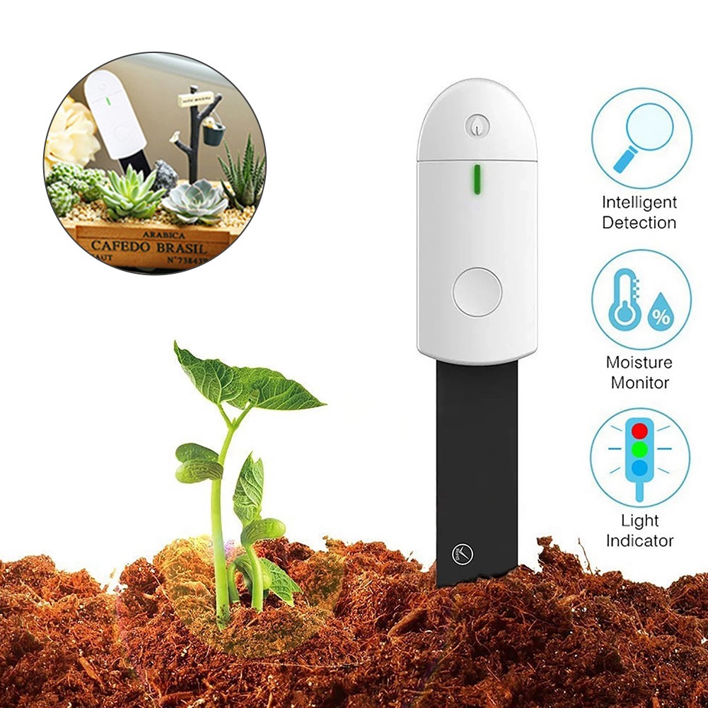 Soil Moisture Sensor Monitor Plants Humidity Test Tool Soil Moisture Electronic Detector Plant Garden Cultivation Hygrometer