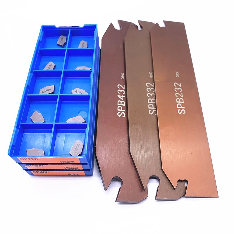 SPB26-2/3/4 SPB32-5 Slotted SPB Shift Insert CNC Tool Holder Deep Groove Plate Use for SP200 SP300 SP400 PC9030/NC3020/NC3030