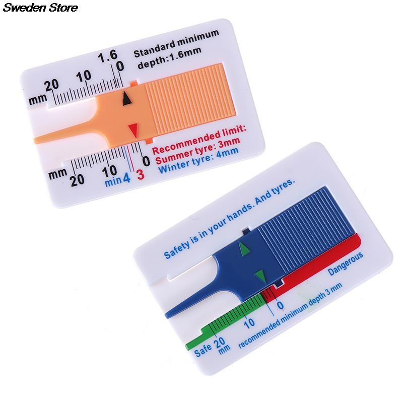 New Depth Gauge Car Tire Depth Gauge Step Meter Gauge Tool 0-20mm Hot
