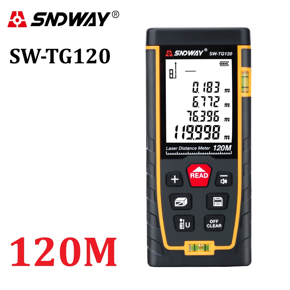 SNDWAY Distance Meter, 40m 60m 80m 100m Building Measurement - Inspection