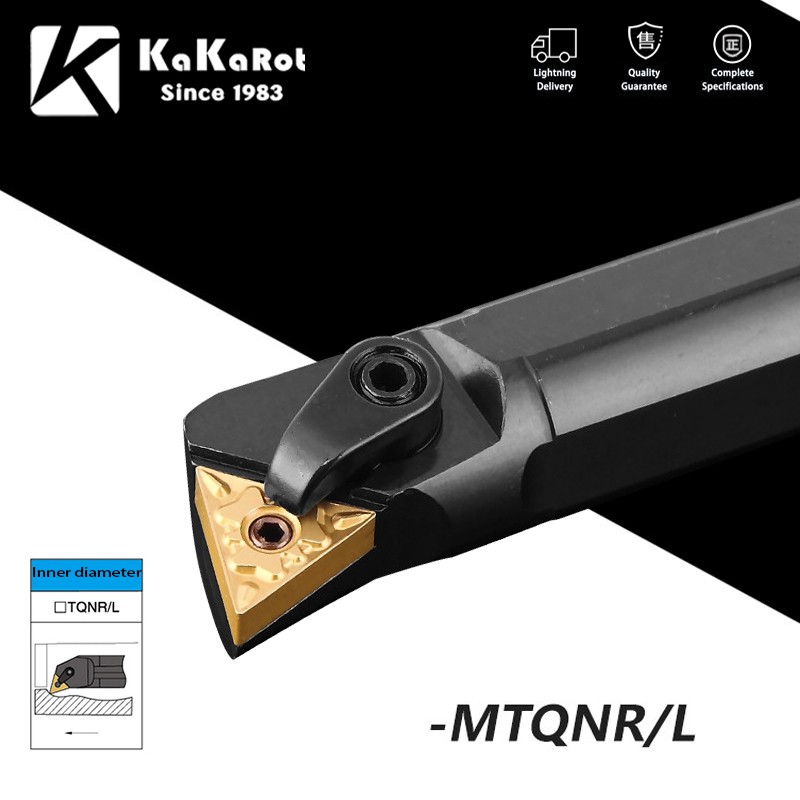 KaKarot الداخلية تحول أداة حامل MTQNR S16Q-MTQNR16 S32T-MTQNR16 S25S-MTQNR16 كربيد TNMG160408 مخرطة أدوات القطع