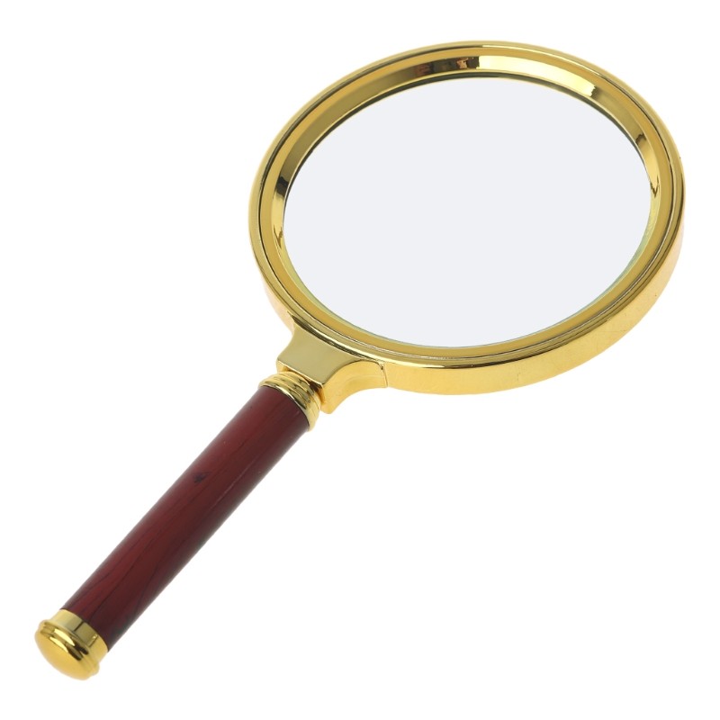 Hot 90mm Handheld 10X Magnifier Magnifying Glass Jewelry Reading Lens