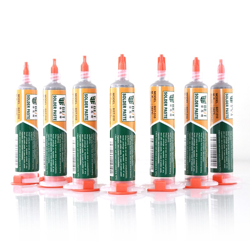 38g Tin Soldering Paste Welding Supplies Melting Point Medium Temperature 183C No Clean Liquid Syringe Flux Soldering Repair Tools