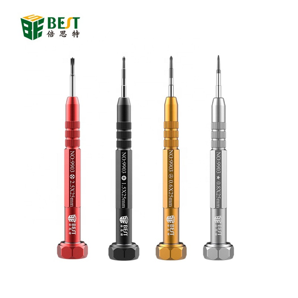 Precision Screwdriver P2 0.8 Pentalobe Y 0.6 Tri-wing 1.5 Phillips 2.5 Cross Head for iPhone Samsung Xiaomi Huwei Repair Tool