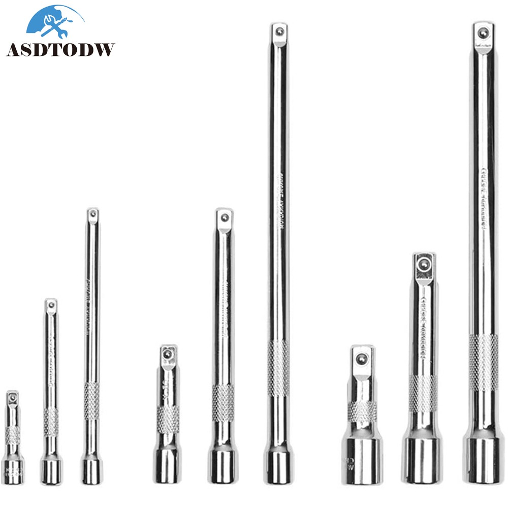 3-Piece/9-Piece Extension Bar Set 1/4", 3/8" and 1/2" Tip Wrench Accessories