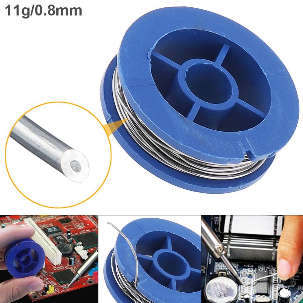 63/37 10g 0.7mm Small Soldering Wire Tin Wire with 2% Flux and Rosin for Electric Soldering Iron