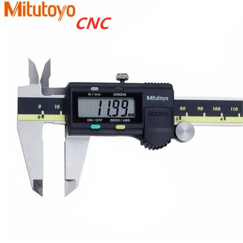 Mitutoyo نك الفرجار المطلق 500-196-30 الرقمية الفرجار الفولاذ المقاوم للصدأ بوصة/متري 8 "0-200 مللي متر المدى-0.001" دقة 0.0005"