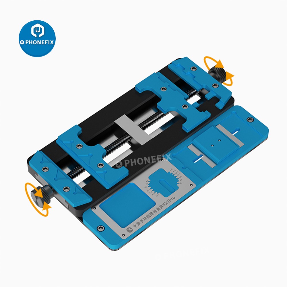 Mijing K23 Pro العالمي PCB حامل مزدوج رمح الرقصة لاعبا اساسيا ل آيفون سامسونج الهاتف PCB IC رقاقة اللوحة أدوات لحام