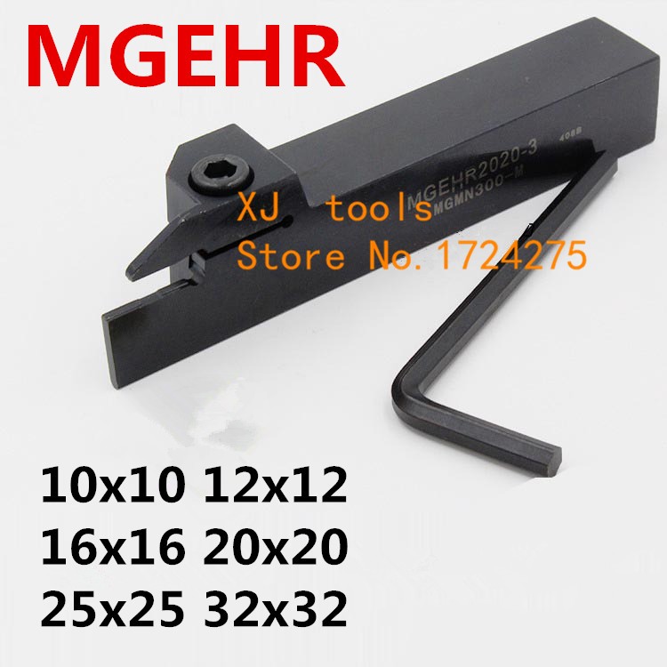 New 1pc MGEHL MGEHR1010 MGEHR1212 MGEHR1616 MGEHR2020 MGEHR2525 MGEHR3232 -1.5/2/2.5/3/4/5/6 CNC Lathe Turning Tool Holder