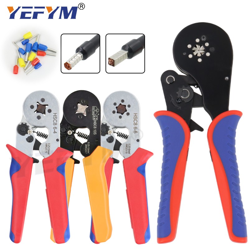 Ring Crimping Tool Kit Sopoby Crimping Pliers 0.08-16mm2/700pcs Wire Terminals