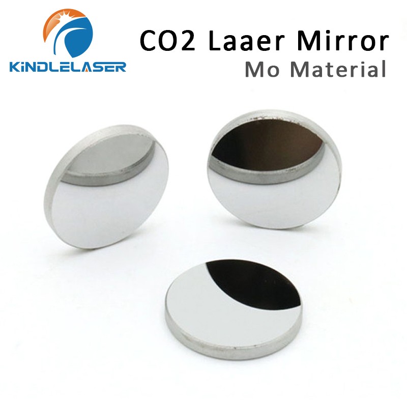 3pcs laser reflector mu mirror diameter 19.05 20 25 30 38.1mm thickness 3/5mm for CO2 laser cutting engraving machine