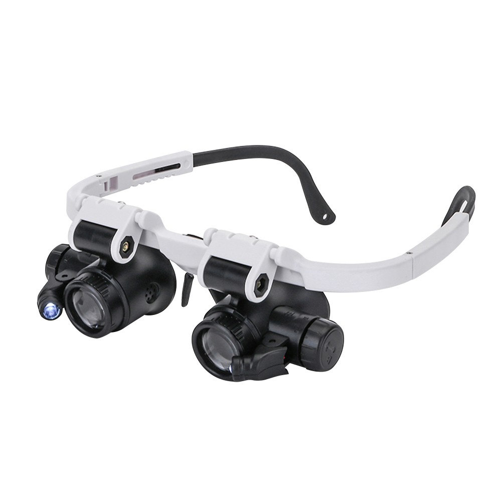 Magnifying Glasses Magnifier 8X/15X/23X USB Rechargeable with LED Light for Reading Jewelry Watches Repair Wearing