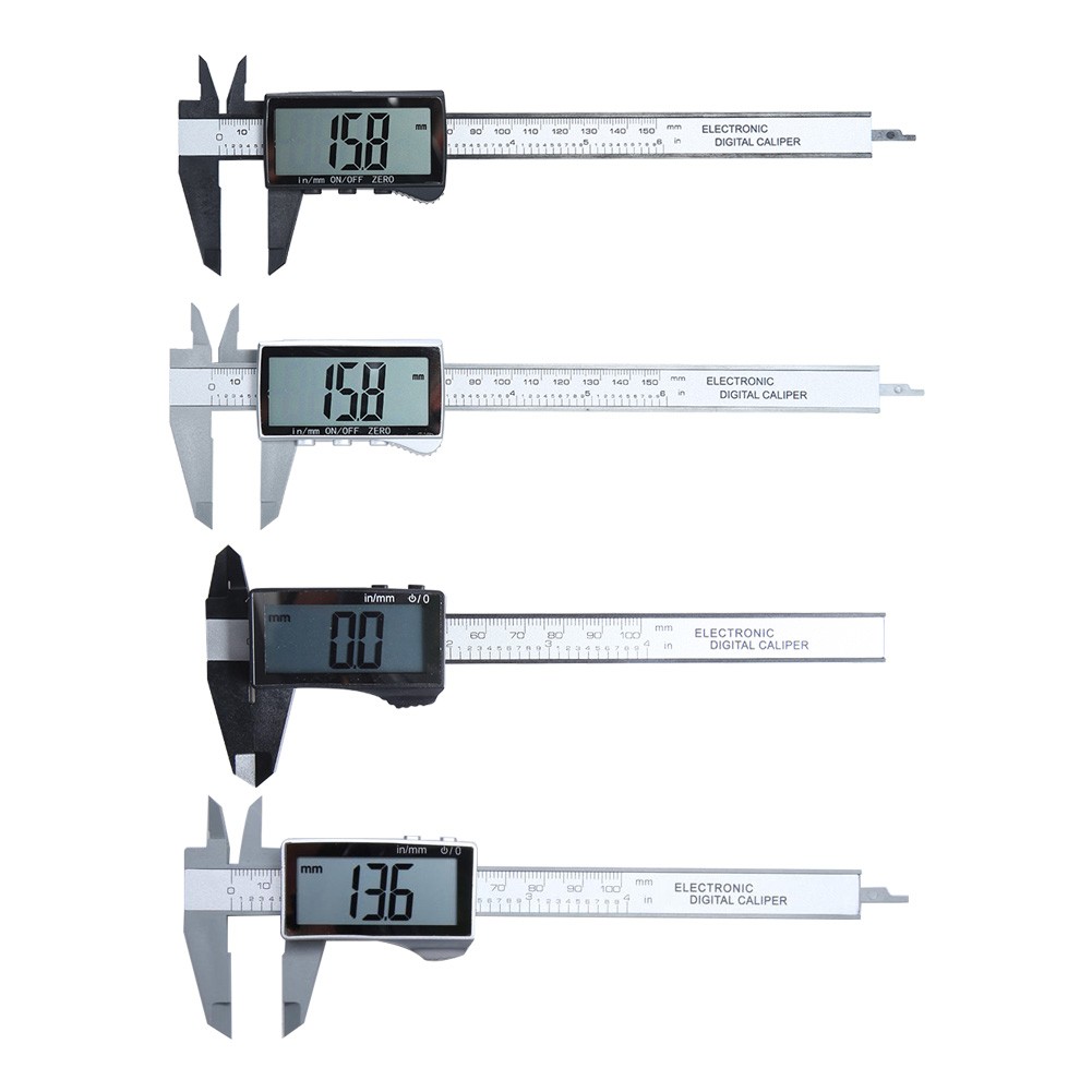 100/150mm high precision steel digital caliper vernier caliper electronic caliper pressure gauge velocity gauge metal caliber