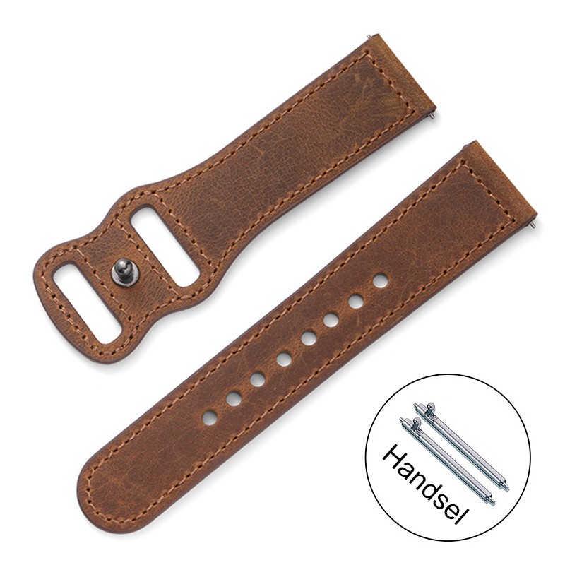 Sexingshow Men Watch Strap Shiny Skin Design Cowhide Watch Strap Genuine Leather Watchband 22mm Bracelet for Men Wrist Band