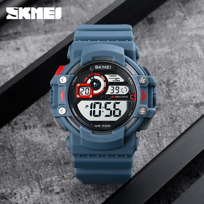 SKMEI Brand Sport Watch Men's Watches Stopwatch Waterproof Men Wristwatches Relogio Masculino Led Light Multifunctional Watches