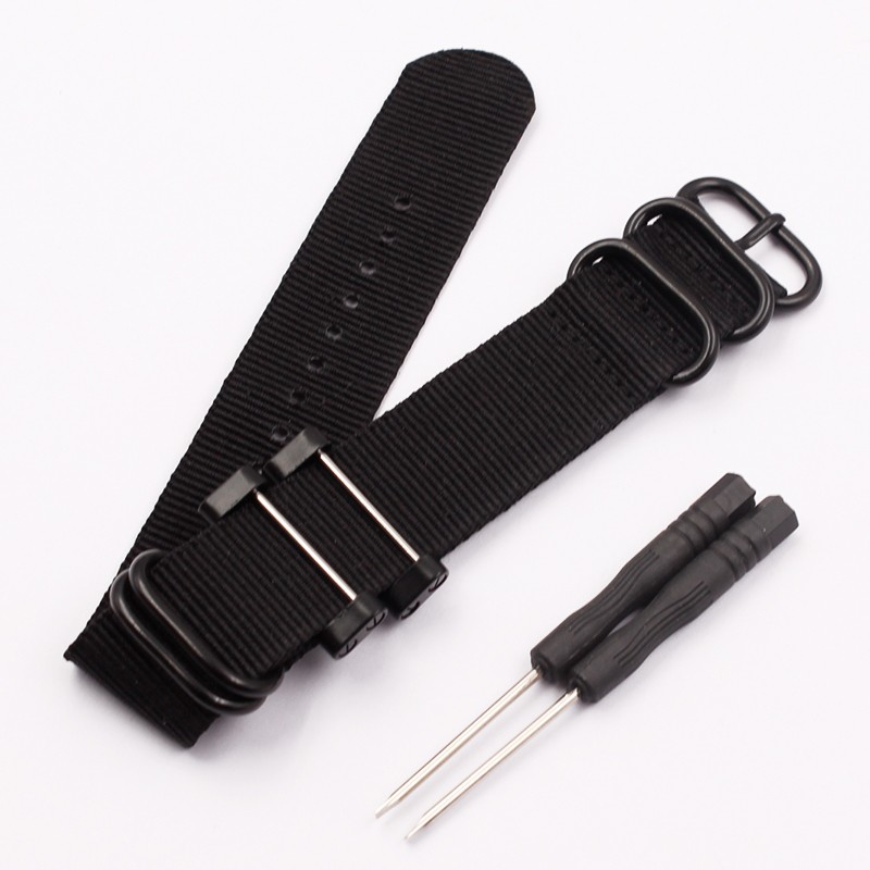 SUUNTO CORE Watch Accessories Outdoor Mountaineering Climbing Strap SUUNTO Core 24mm Water Resistant Nylon Watch Strap