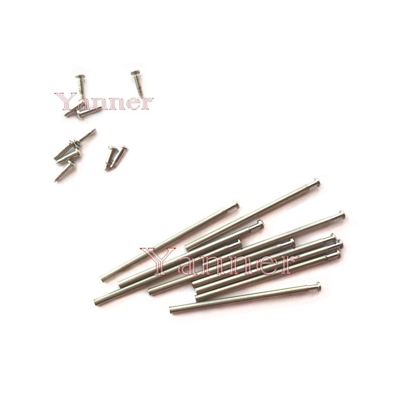 Watch Parts Tube Friction Pin Push Bars Pins And Rivet Ends For Watch Band Clasp Straps Buckles Bracelets Thickness 1.0mm